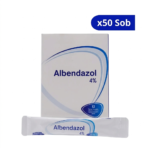 ALBENDAZOL COAS SACHETS 4% X 50 SOBRES  X 10 ML