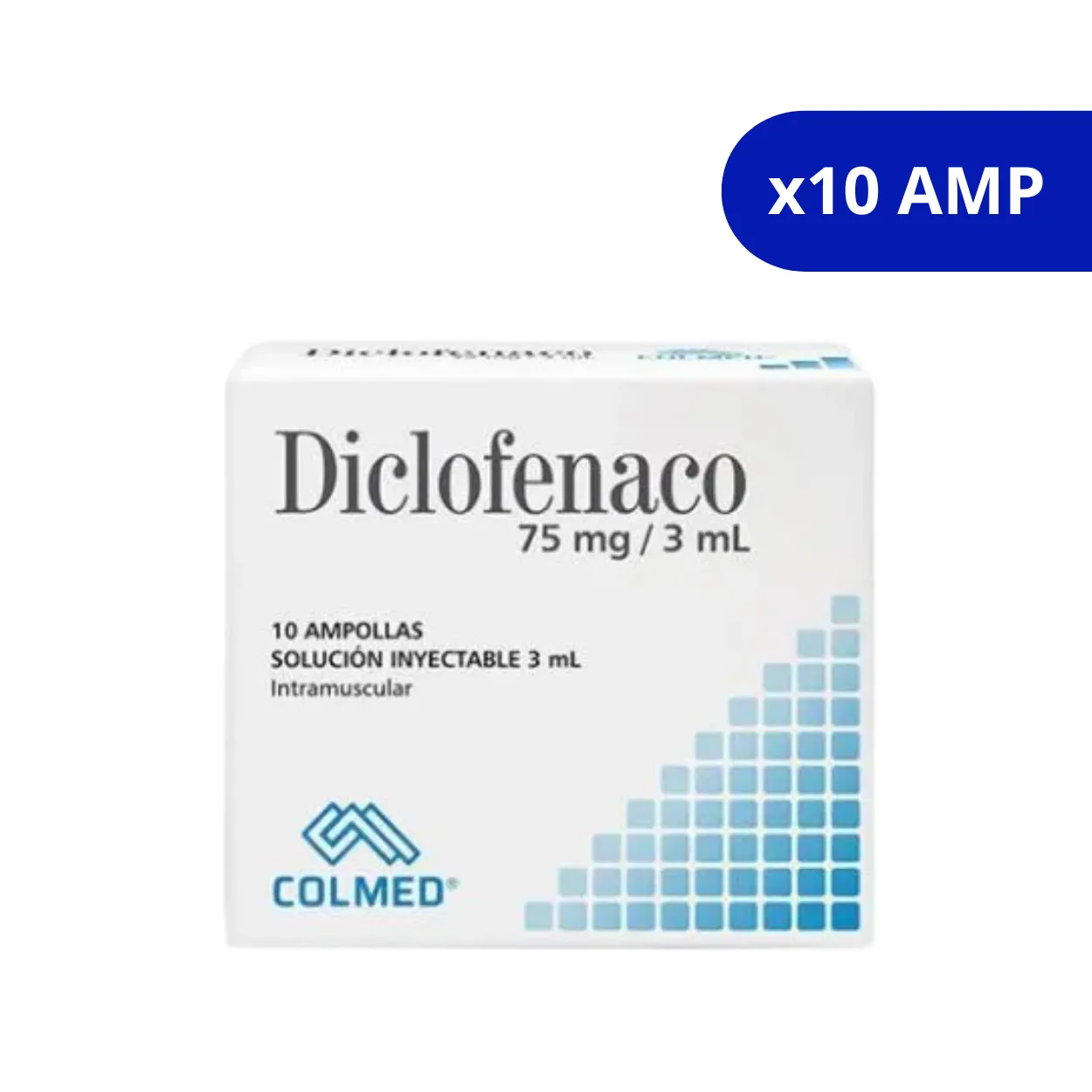 image10zz6m8ayn3nmevov1tp.webp DICLOFENACO COLMED 75MG/3ML X 10 AMP - Imagen 1