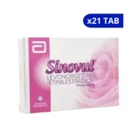 SINOVUL LEVONORGESTREL ETINILESTRADIOL LAFRAN X 21 TAB