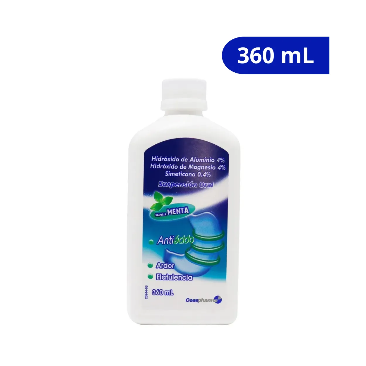 image1236v0lxio0wmfu6o0u1.webp HIDROXIDO DE ALUMINIO COAS SUS X 360 ML - Imagen 1