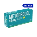 METOPROLOL LPFF 50 MG X 30 TAB RECUB