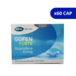 GOFEN FORTE MEGAWE IBUPROFENO 400 MG X CAPSULAS