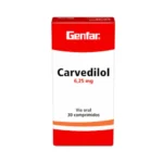 CARVEDILOL GF 6,25 MG X 30 TAB