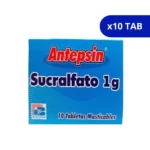 ANTEPSIN LABQ SUCRALFATO 1 GR X 10 TAB MAS