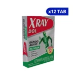 X RAY DOL ACET GENOMMA + NAPRO + CAFÉ X 12 TAB