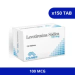 LEVOTIROXINA SODICA COLMED 100 MCG X 150 TAB