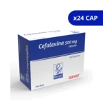 CEFALEXINA RECIPE 500 MG X 24 CAP