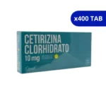 CETIRIZINA LPFF CLORHIDRATO X 400 TAB