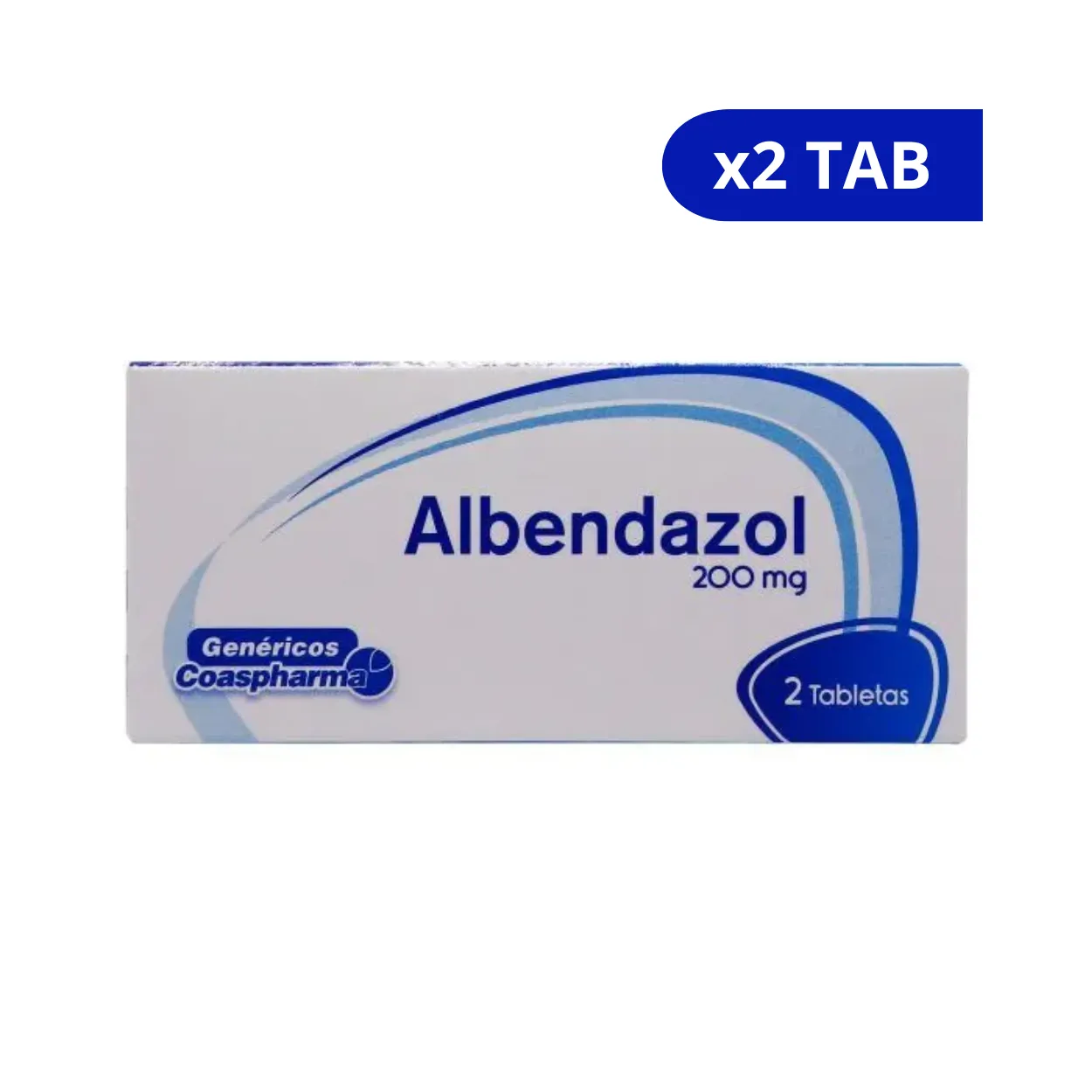 image14f4b584sikumfu5vf1j.webp ALBENDAZOL COAS 200 MG X 2 TAB - Imagen 1