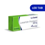 LOSARTAN LSAN 100 MG X 30 TAB REC
