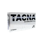 TACNA RUECAM SULTAMICINA 375 MG X 10 TAB