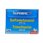 SUPRIBAC F LABQ TRIMETO 160/800 MG X 10 TAB