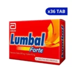 LUMBAL FORTE ABBOTT X 36 CAP