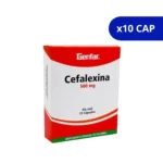 CEFALEXINA GF  500 MG X 10 CAP