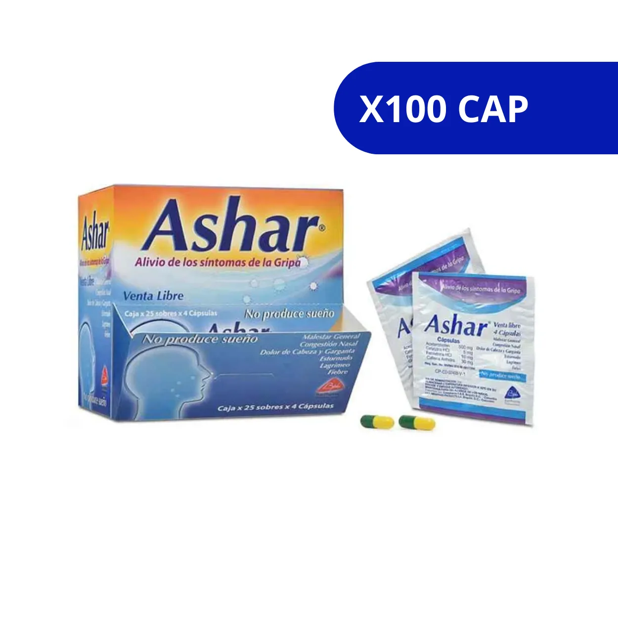 image17ojj9rq1lqxmabkfy0r.webp ASHAR GRIPA MEM CAJA X 100 CAPSULAS - Imagen 1