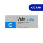 VAIO BETAHISTINA DICLORHIDRATO LABQ 8MG X 30 TAB
