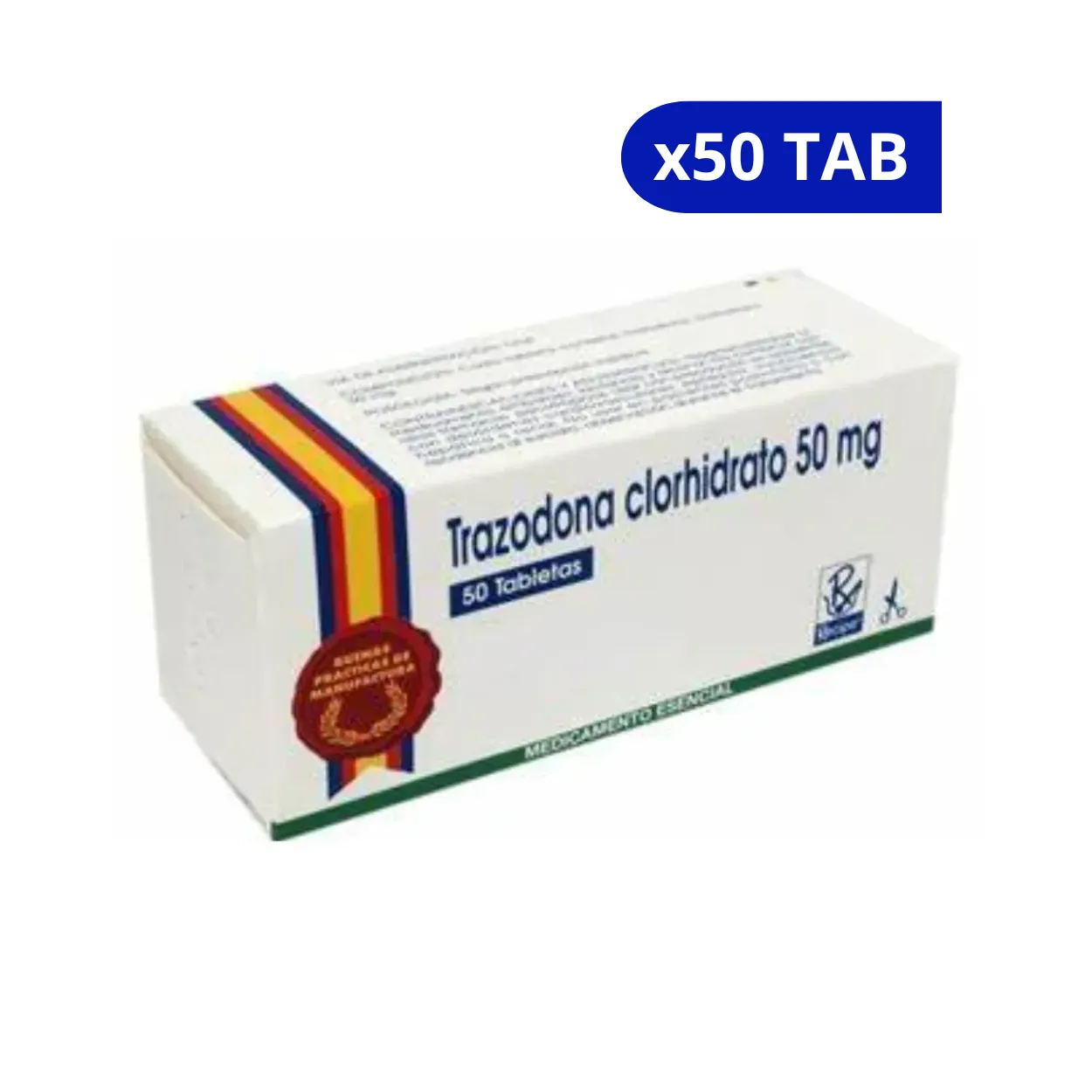 image1898e2l74ywhmfrift78.webp TRAZODONA RECIPE 50 MG X 50 TAB - Imagen 1