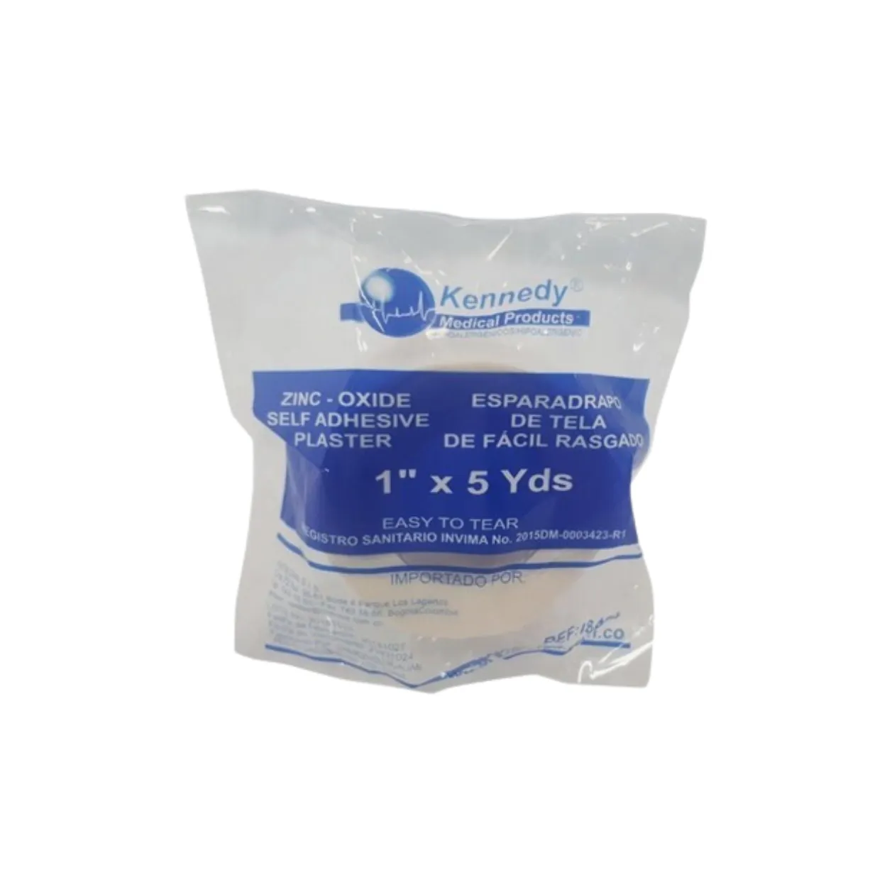 image1918vlc0riw8m3fanpkr.webp ESPARADRAPO TIPO TELA KENNEDY 1X5 YD X UNIDAD - Imagen 1