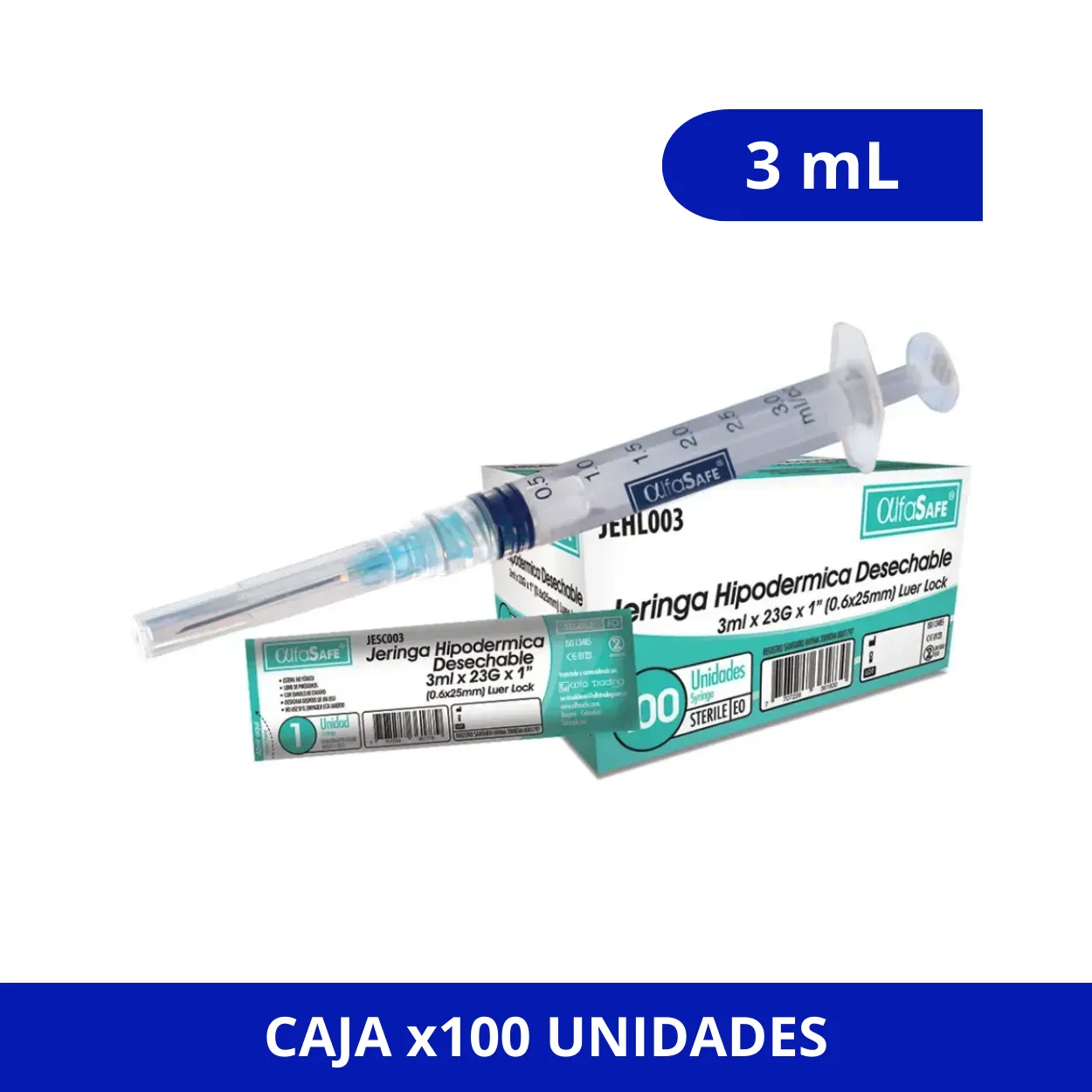 image194utnbwe3mgminqlkbw.webp JERINGA ALFA CON IVA 3 ML X 100 UNIDADES - Imagen 1