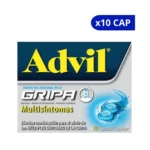 ADVIL GRIPA PFIZER MULTISINTOMAS X 10 CAP