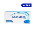 SECNIDAZOL COAS 500 MG X 4 TAB