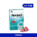 NORAVER TQ GARGANTA CEREZA X 12 TAB