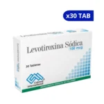 LEVOTIROXINA SODICA COLMED 100 MCG X 30 TAB