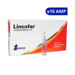 LINCOFAR LINCOMICINA 600 MG PROFAR X 10 AMPOLLAS