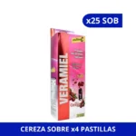 VERAMIEL PROFAR CHERRY X 25 SOBRES DE 4 PASTILLAS