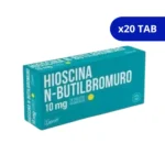HIOSCINA LPFF N-BUTILBROMURO 10 MG X 20 TAB