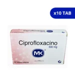 CIPROFLOXACINO MK TQ 500 MG X 10 TAB