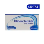 GLIBENCLAMIDA COAS 5 MG X 30 TAB