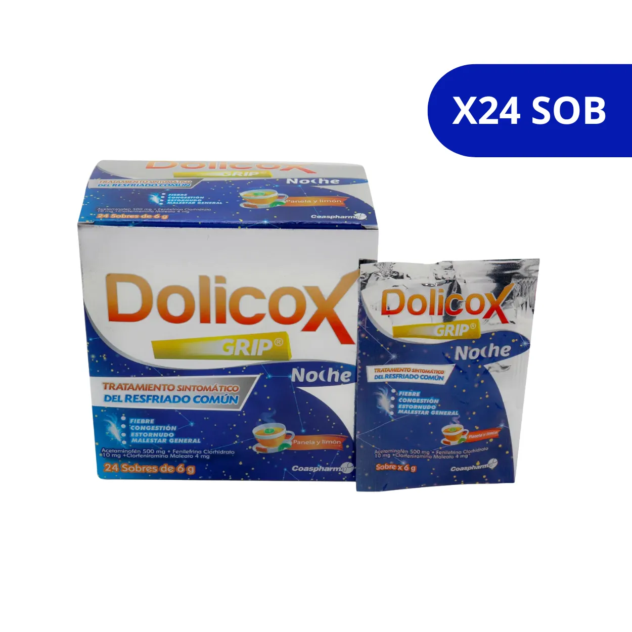 image1fj00ws7auyfmao64kb6.webp DOLICOX GRIP NOCHE BRAND CAJA X 24 SOBRES - Imagen 1