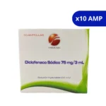 DICLOFENACO FARMI X 10 AMP
