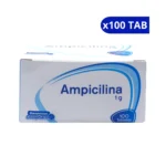 AMPICILINA COAS 1G X 100 TAB
