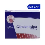 CLINDAMICINA COAS 300 MG X 24 CAP