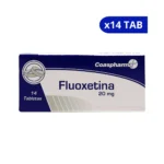 FLUOXETINA COAS 20 MG X 14 TAB
