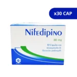 NIFEDIPINO EXPO 30 MG X 30 CAP