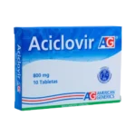 ACICLOVIR A.G 800 MG X 30 TAB