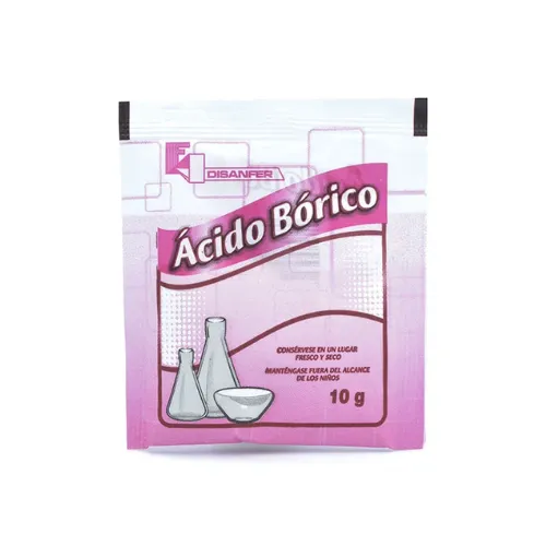 ACIDO BORICO DIFER 10 MG X 50 SOBRES