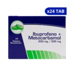IBUPROFENO + METOCARBAMOL COAS  X 24 TAB