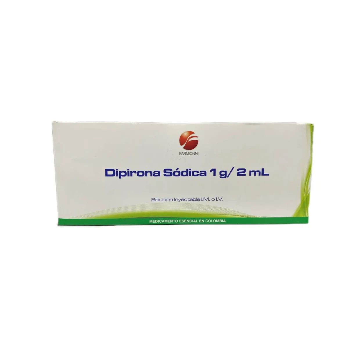 image1ivbxyrri3ram3f0q8fu.webp DIPIRONA FARMI 1 G/ 2 ML X 1 AMP - Imagen 1