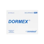 DORMEX NOVAMED DICLOFENACO 100 MG X 20 CAPSULAS