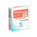 METOCLOPRAMIDA VT 10 MG / 2 ML X 10 AMP.