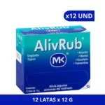 ALIVRUB TQ X 12 LATAS DE 12 GR