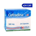 CEFRADINA A.G 500 MG X 24 CAP