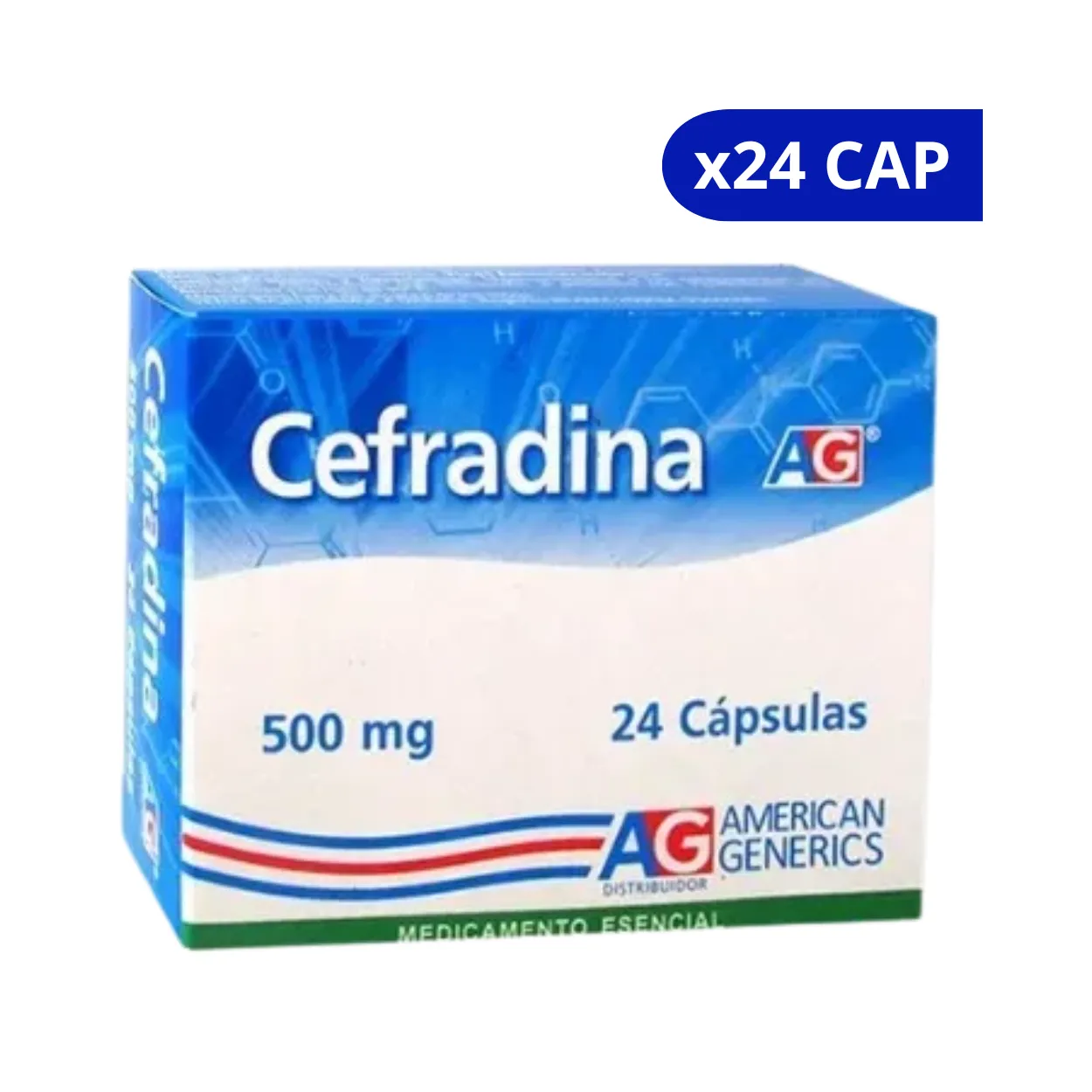 image1k9dsfxol9sdmj7kv06l.webp CEFRADINA A.G 500 MG X 24 CAP - Imagen 1