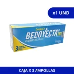 BEDOYECTA TRI HUMAX COMPLEJO B - B12 - B6 B1 X 3 JERINGAS