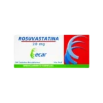 ROSUVASTATINA ECAR 20MG X 30 TAB