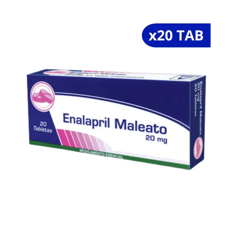 ENALAPRIL COAS 20 MG X 20 TAB